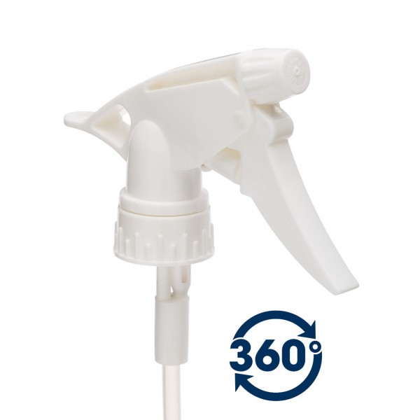 Spray Head for 1 L Refill Bottles - White (Upside-Down)