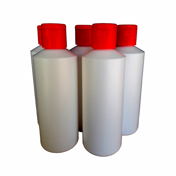 100 ml Refill Bottle - Set of 5 with Red Flip-Top Cap
